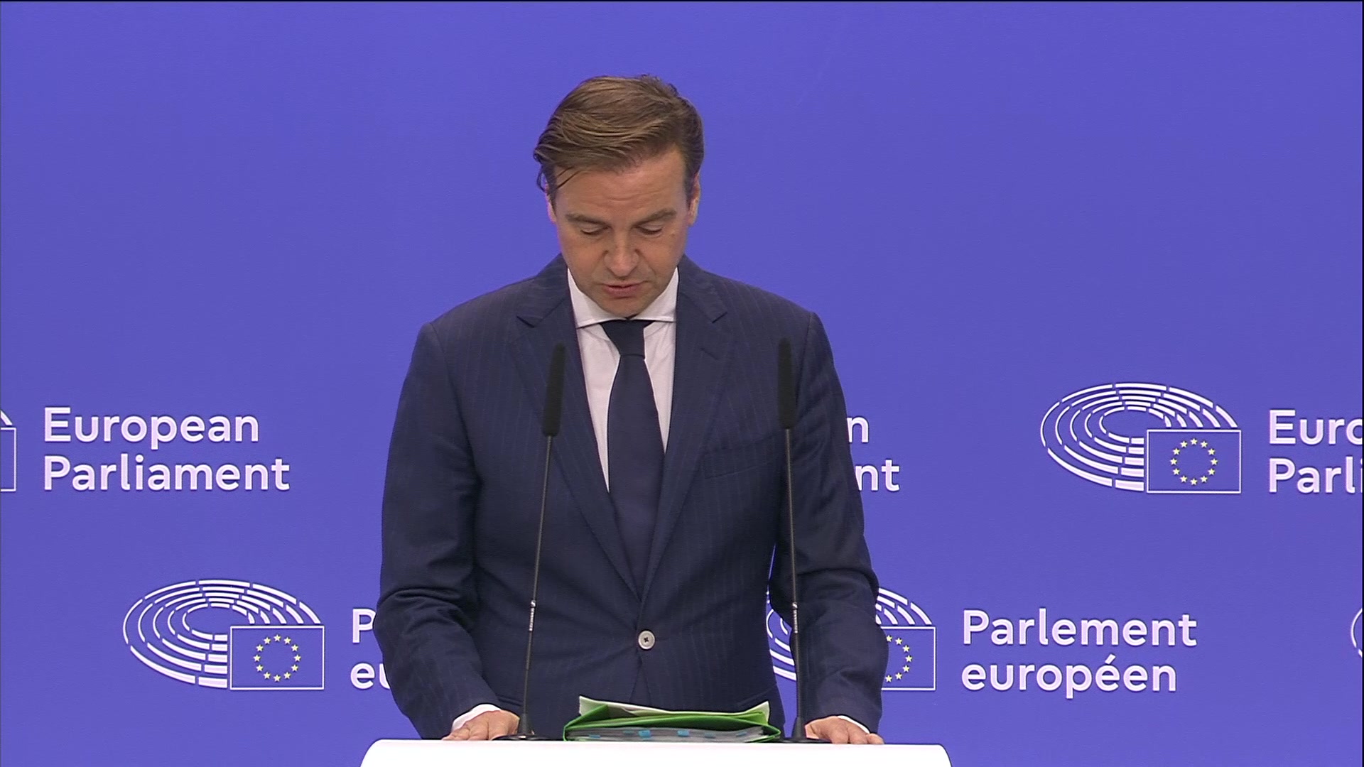 Press Conference by Malik AZMANI (RE, NL), rapporteur on returns regulation